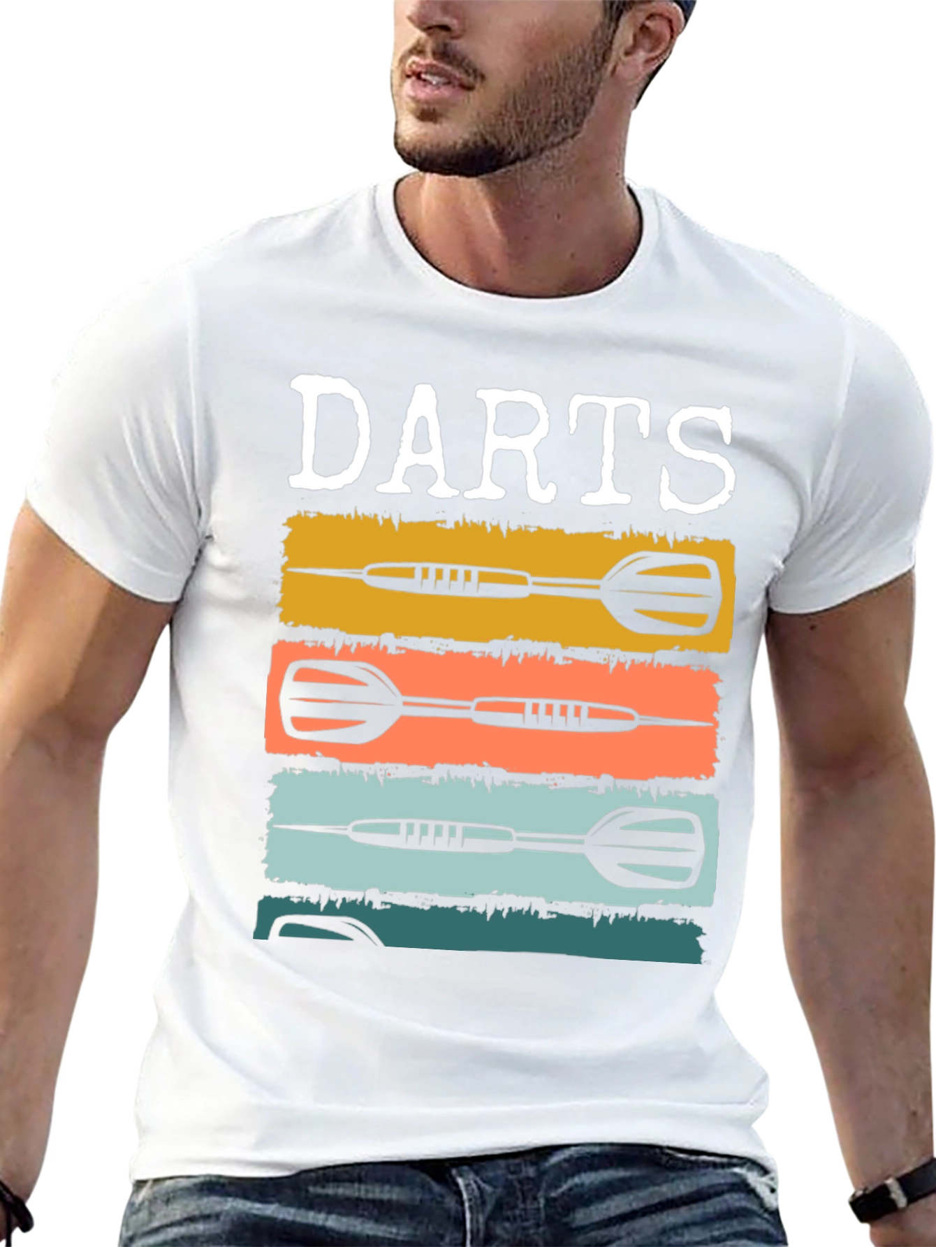 Darts Retro Design T-Shirt
