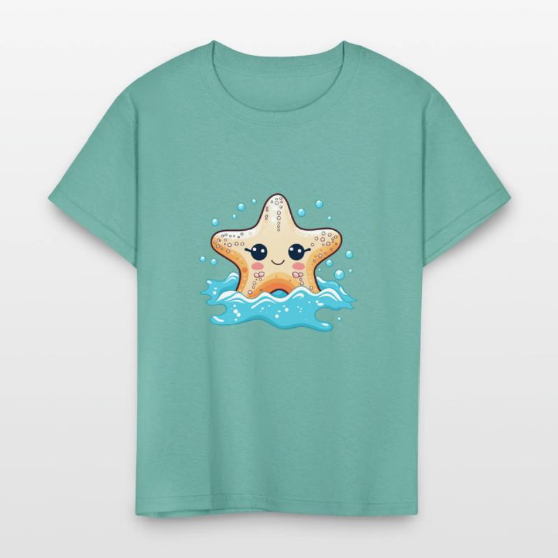 Cute and Bubbly Starfish