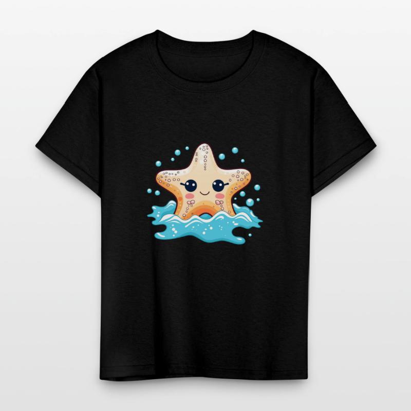Cute and Bubbly Starfish