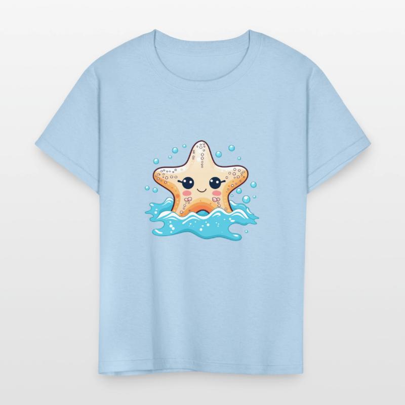 Cute and Bubbly Starfish