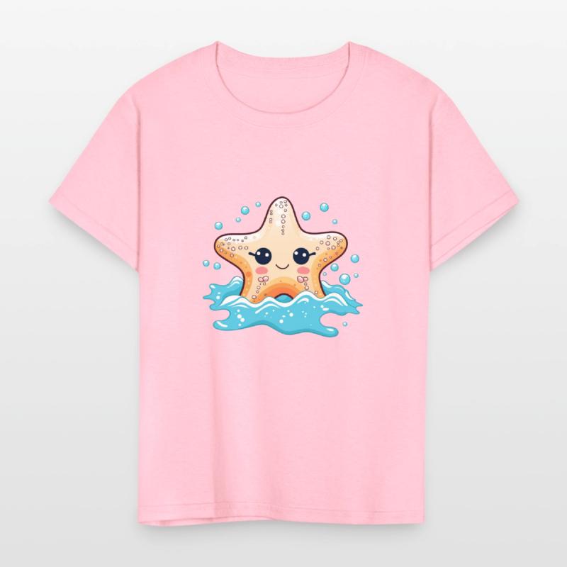 Cute and Bubbly Starfish