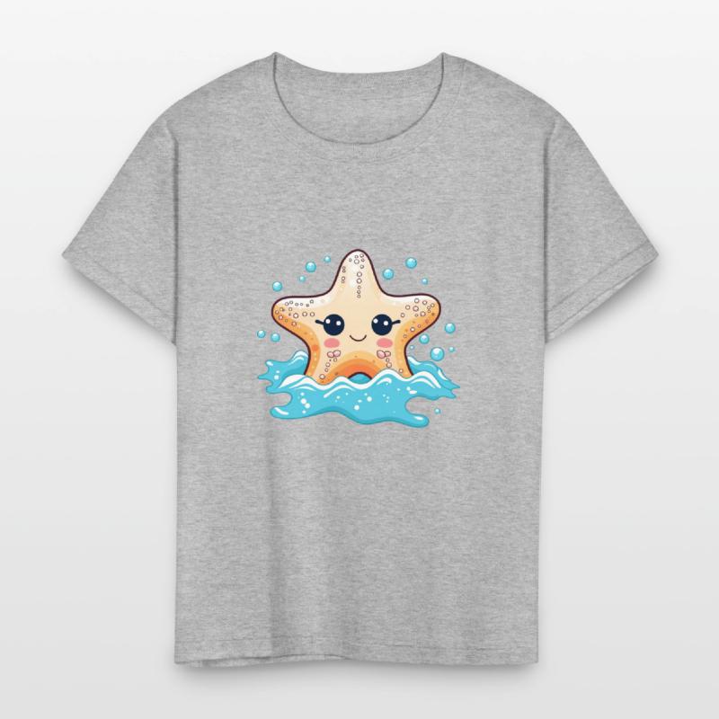 Cute and Bubbly Starfish