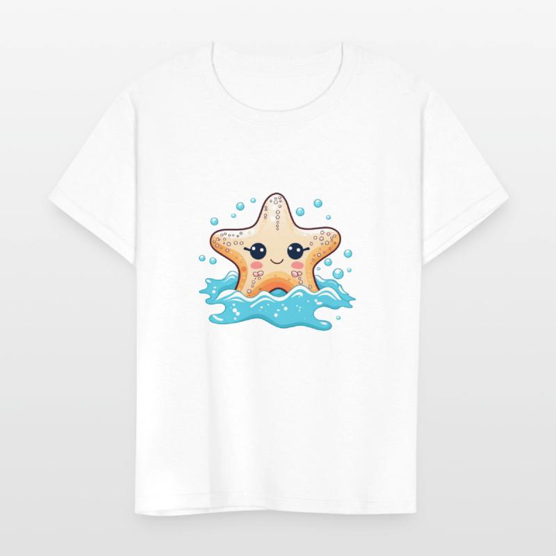 Cute and Bubbly Starfish