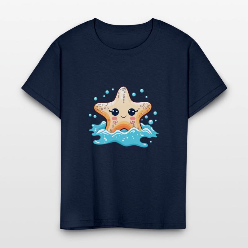 Cute and Bubbly Starfish