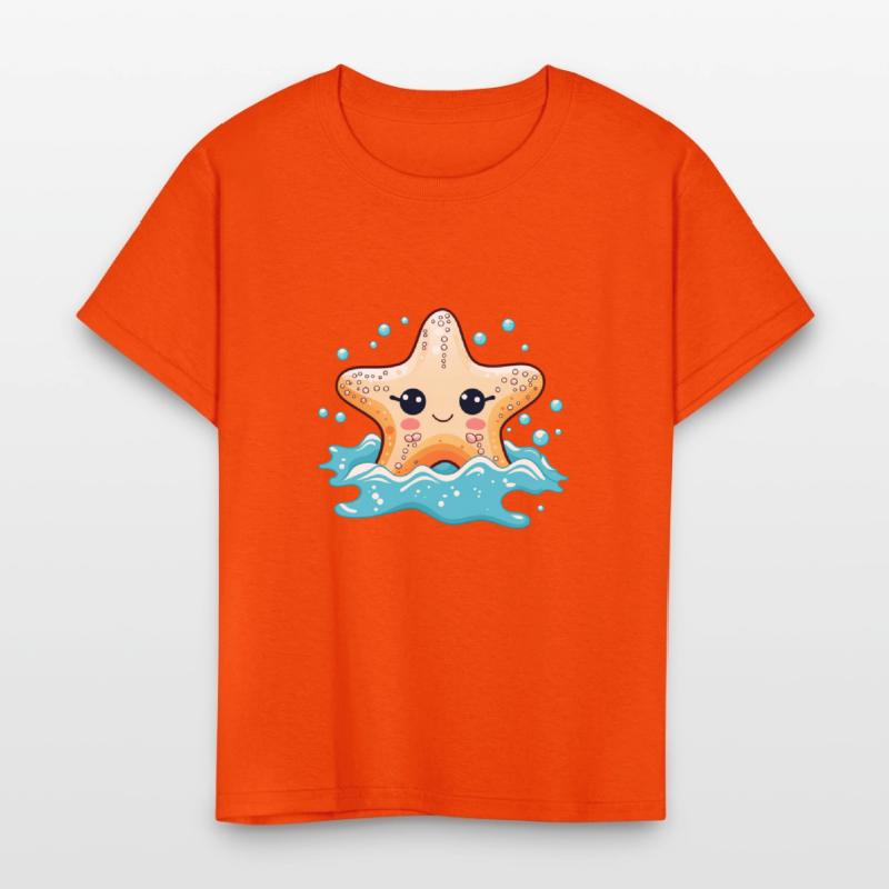 Cute and Bubbly Starfish