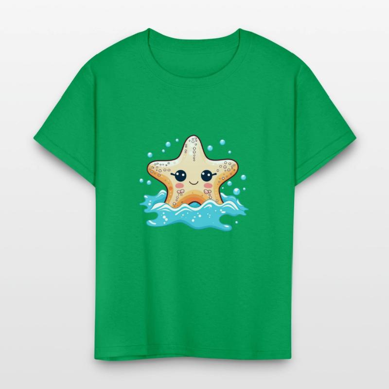 Cute and Bubbly Starfish