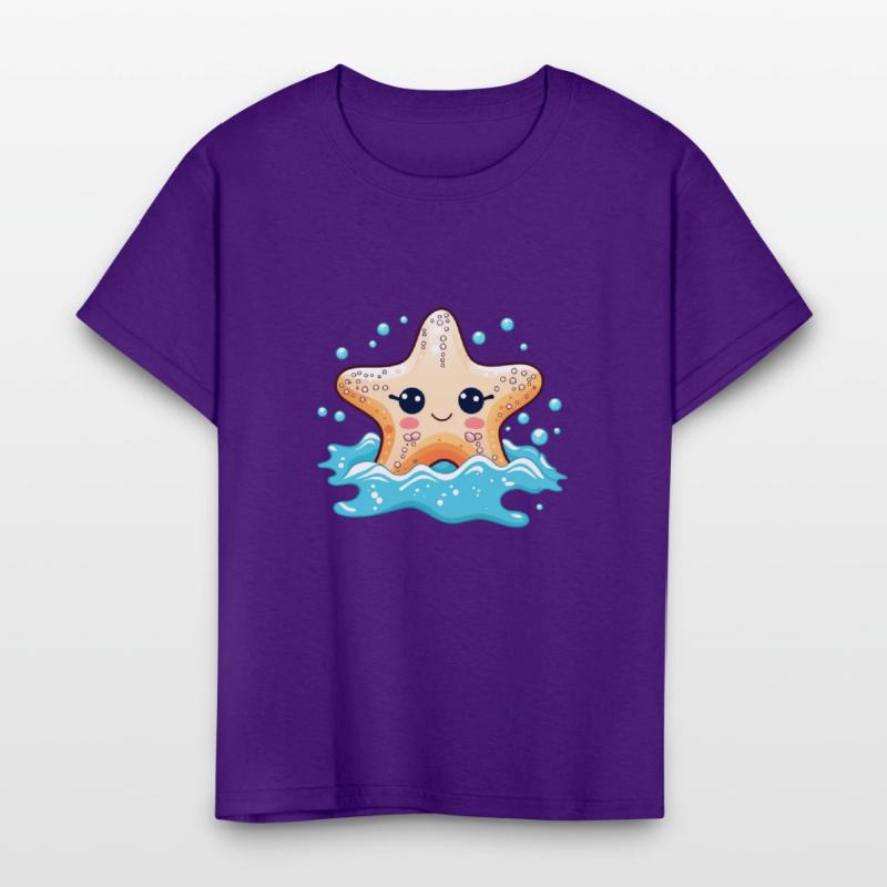 Cute and Bubbly Starfish