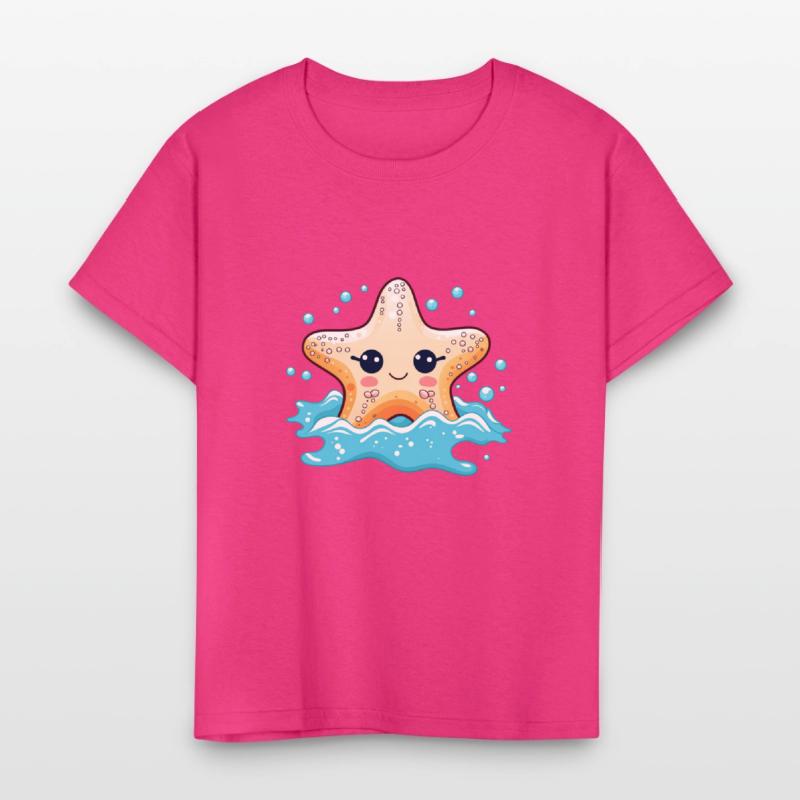 Cute and Bubbly Starfish
