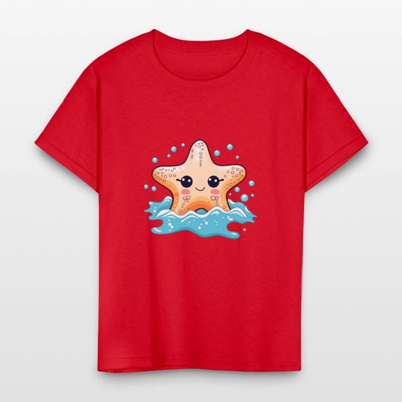 Cute and Bubbly Starfish
