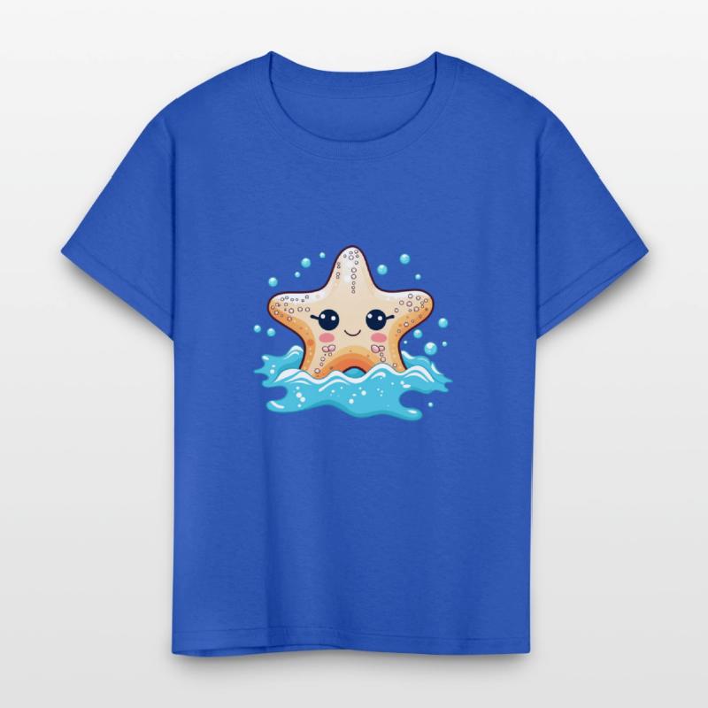 Cute and Bubbly Starfish