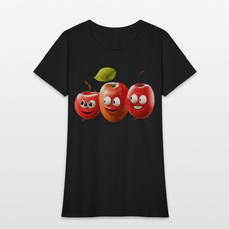 cute Apples cartoon design