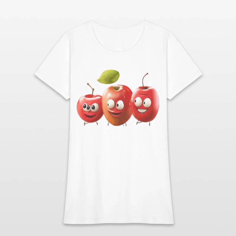 cute Apples cartoon design