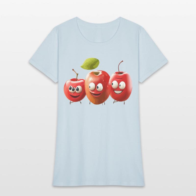 cute Apples cartoon design