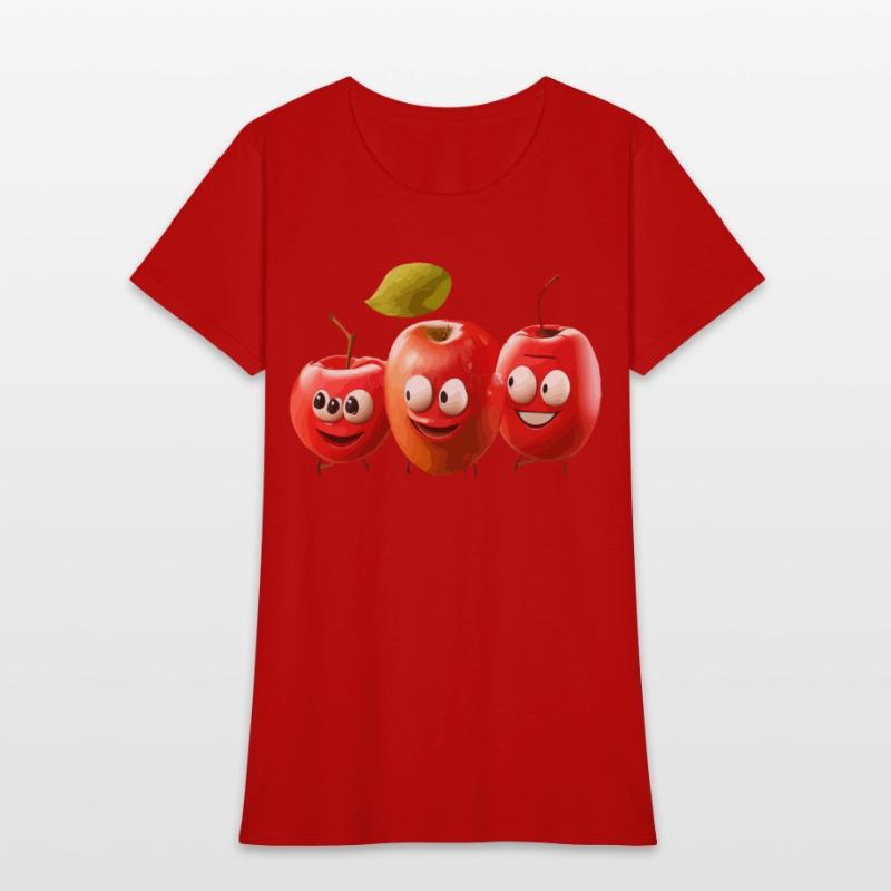cute Apples cartoon design