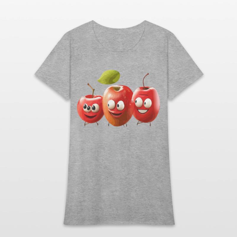 cute Apples cartoon design