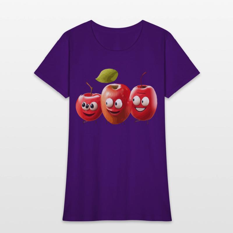 cute Apples cartoon design