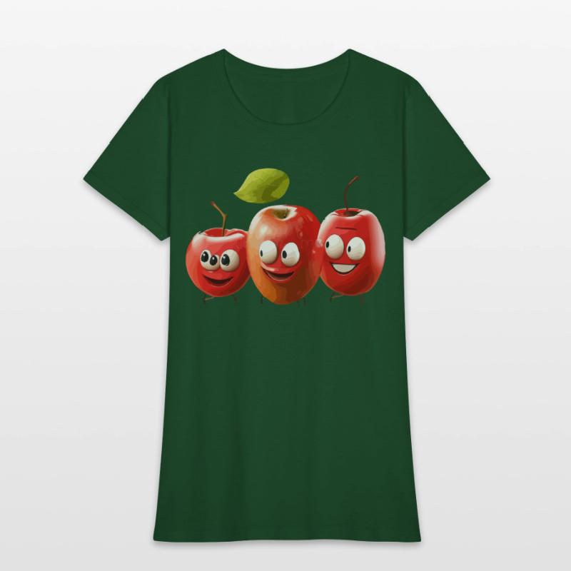 cute Apples cartoon design