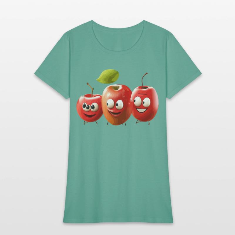 cute Apples cartoon design