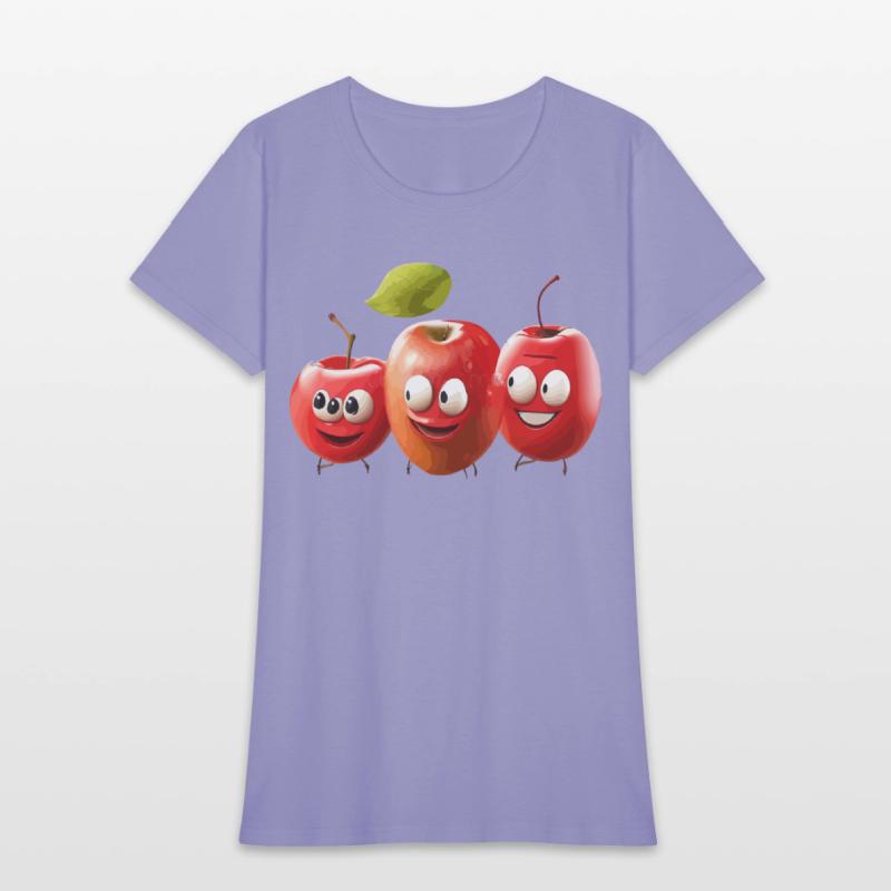 cute Apples cartoon design