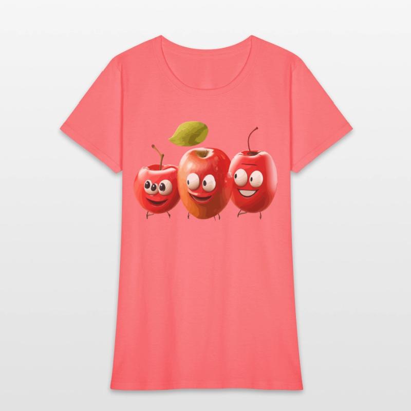 cute Apples cartoon design