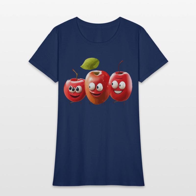 cute Apples cartoon design