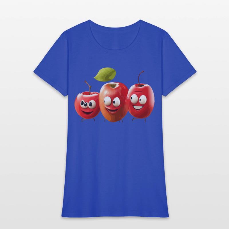 cute Apples cartoon design