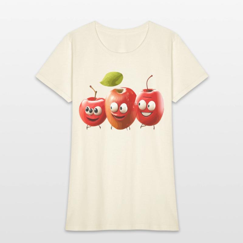 cute Apples cartoon design