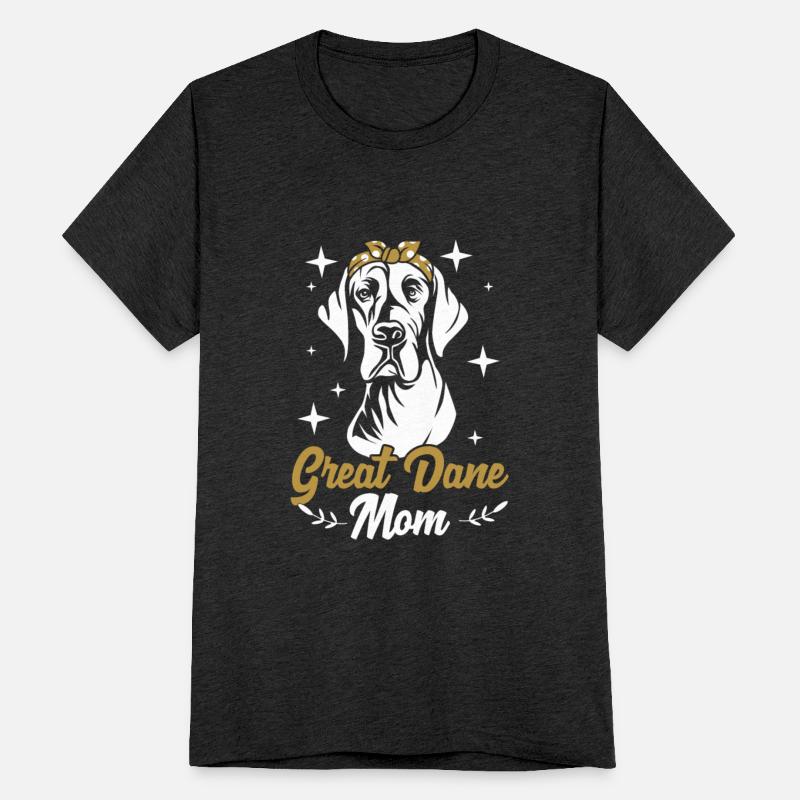 Cute Dog Mom Polka Dot Hair Bow Great Dane Mom