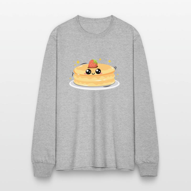 Cute Happy Pancake Drawing