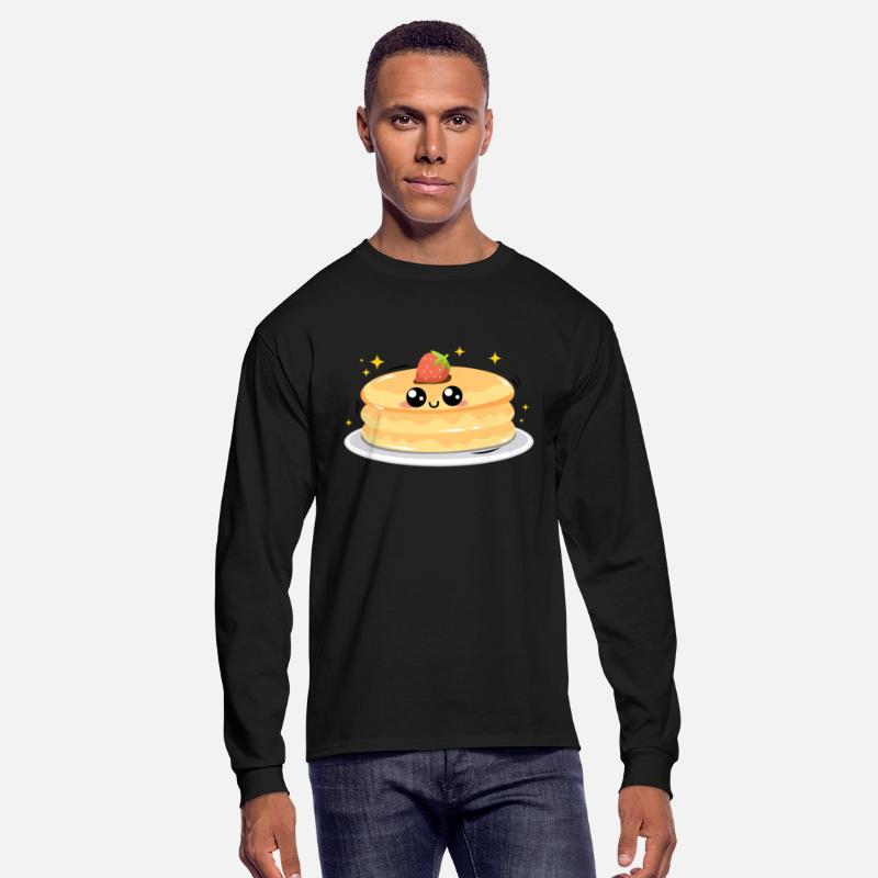 Cute Happy Pancake Drawing