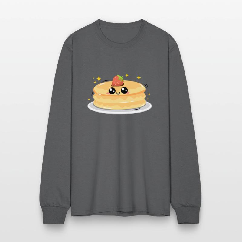 Cute Happy Pancake Drawing