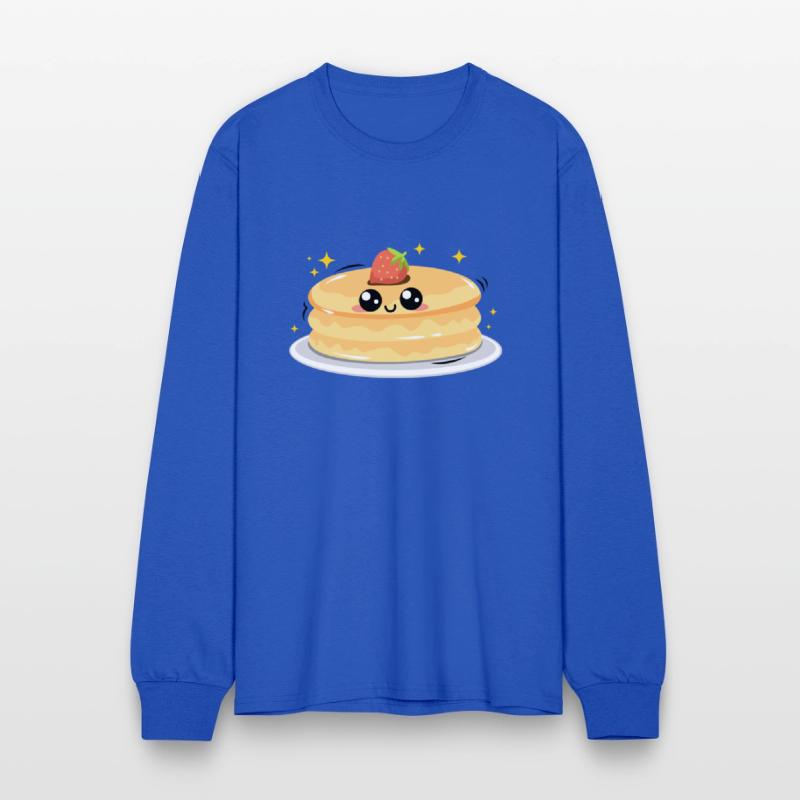 Cute Happy Pancake Drawing