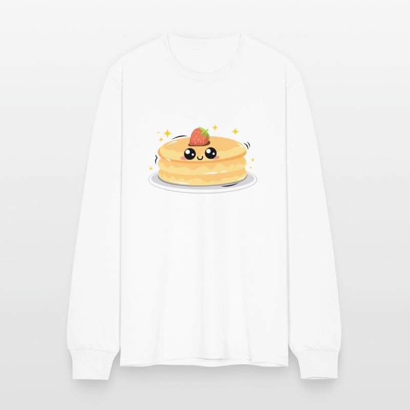 Cute Happy Pancake Drawing