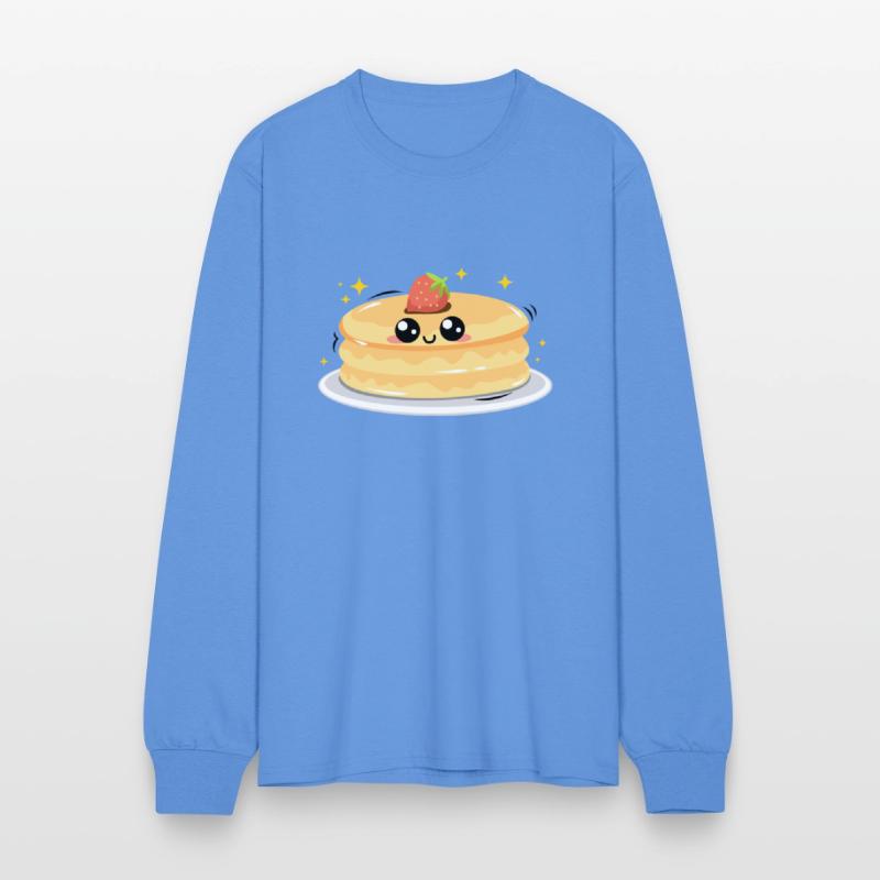 Cute Happy Pancake Drawing