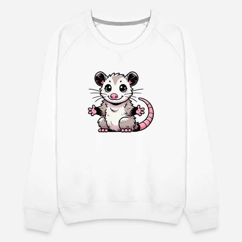 Cute Kawaii Opossum Cartoon Animal Art