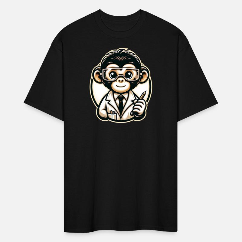 Cute Monkey Scientist