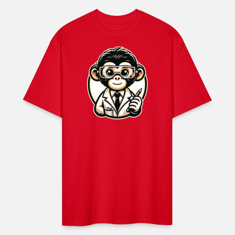 Cute Monkey Scientist