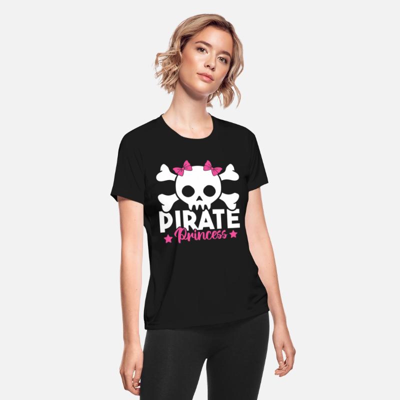 Cute Pirate Princess Pink Pirate Skull and