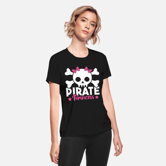 Cute Pirate Princess Pink Pirate Skull and