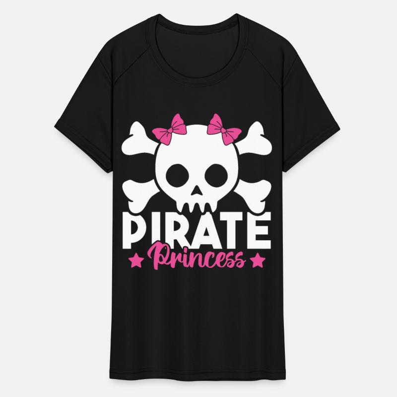 Cute Pirate Princess Pink Pirate Skull and