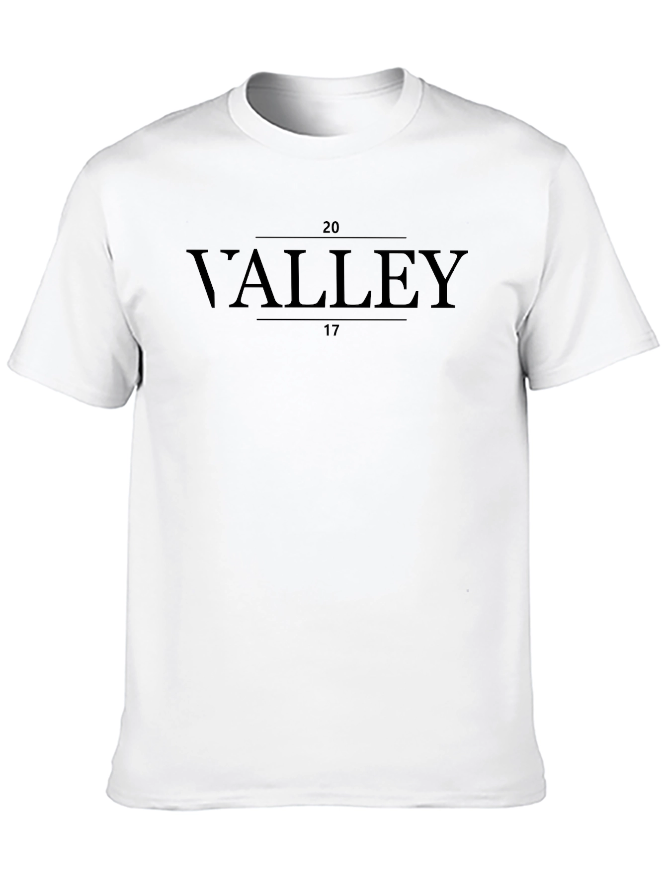 Valley 2017 Graphic Tee - Modern Black Shirt