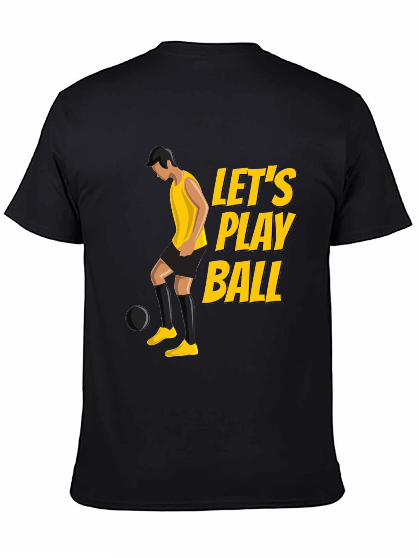 Lets Play Ball Graphic Tee
