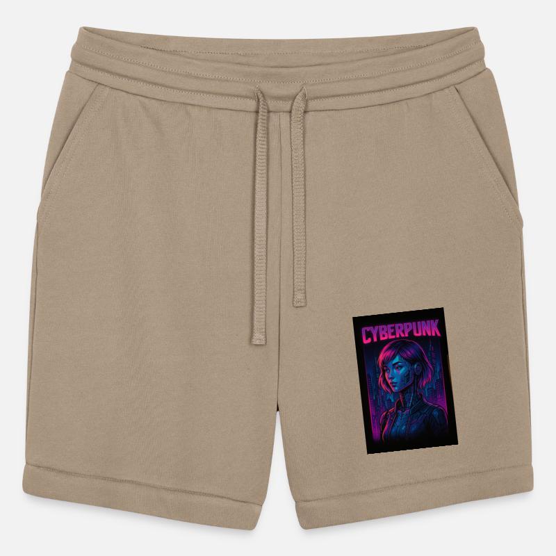 Cyberpunk Future: Neon Cityscape and Cyborg