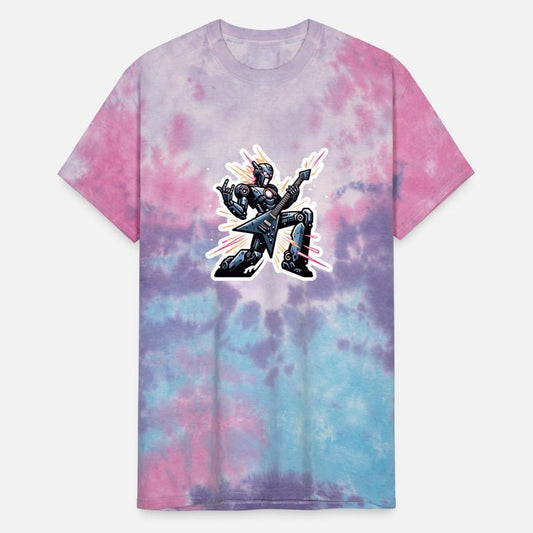 Cyborg Robot Guitar Rocking Shirt Sticker Sweater