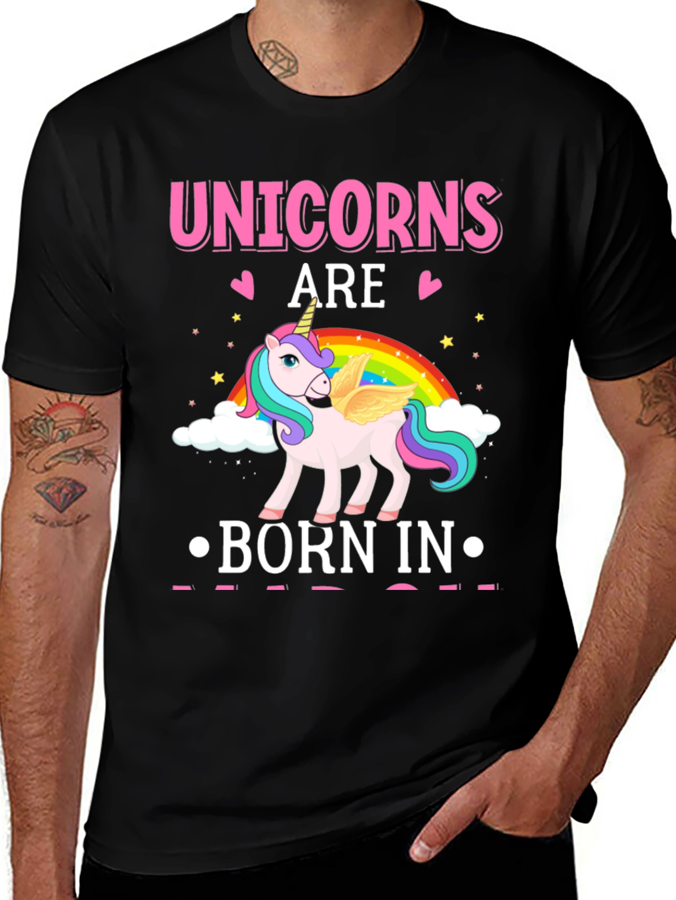 Unicorns Are Born In T-Shirt