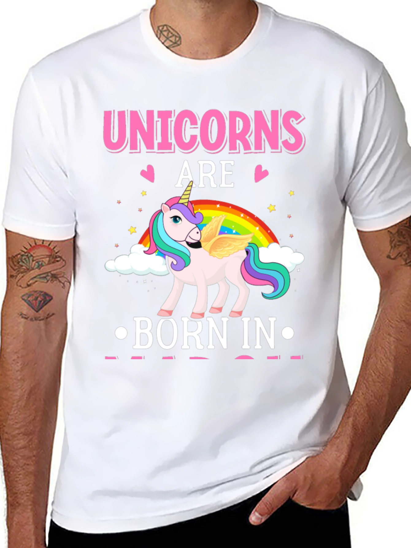 Unicorns Are Born In T-Shirt
