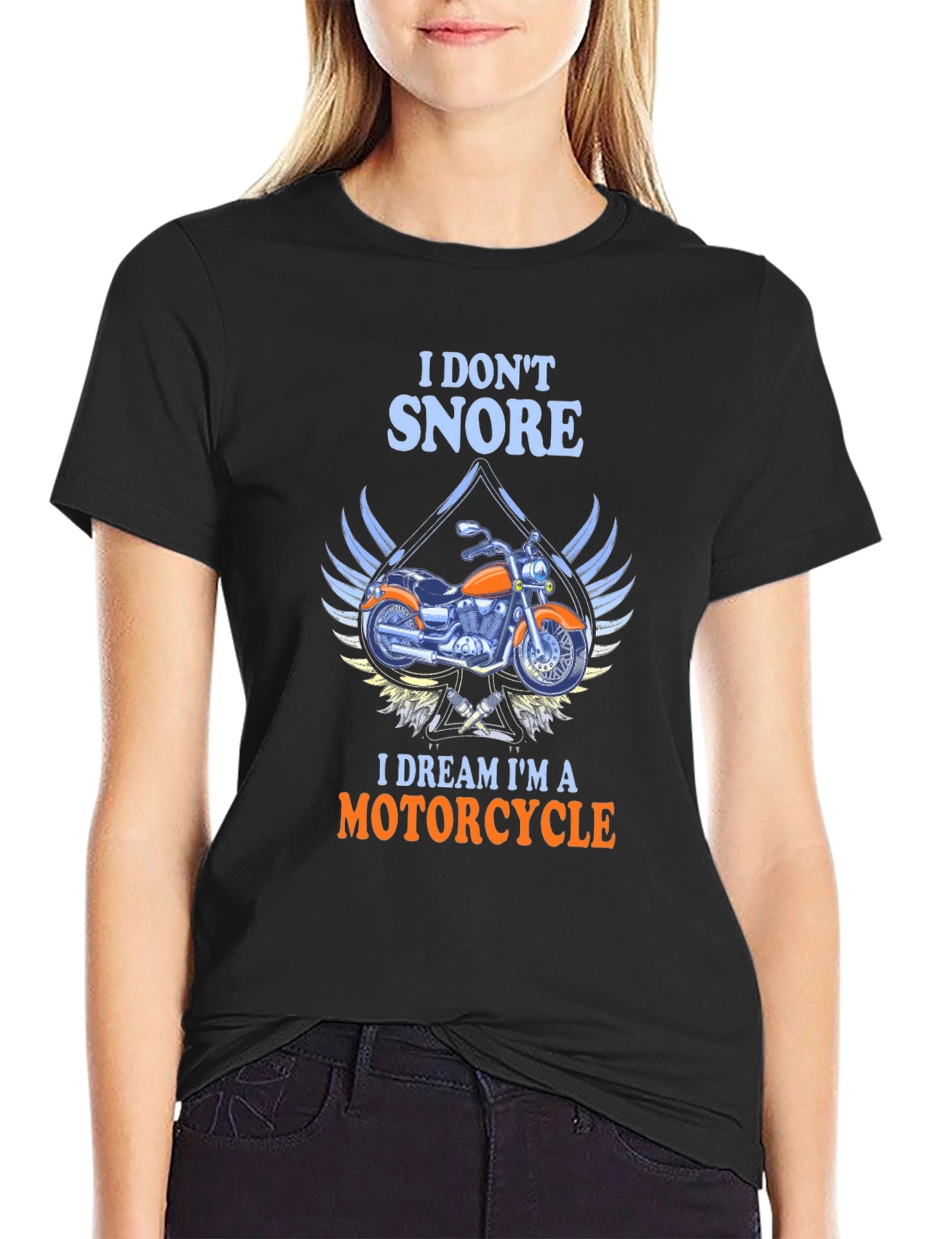 I Dont Snore Motorcycle T-Shirt