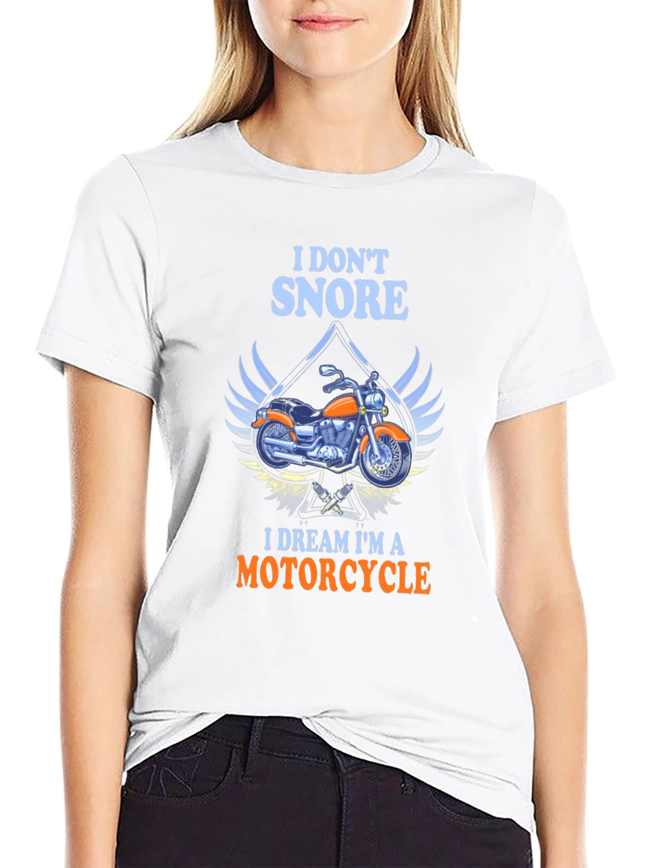 I Dont Snore Motorcycle T-Shirt
