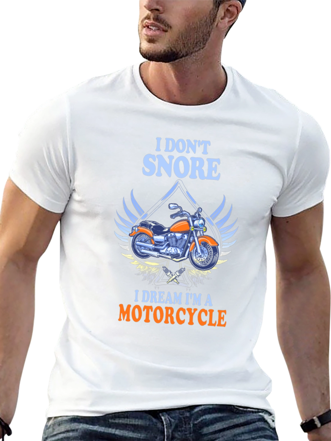 I Dont Snore Motorcycle T-Shirt