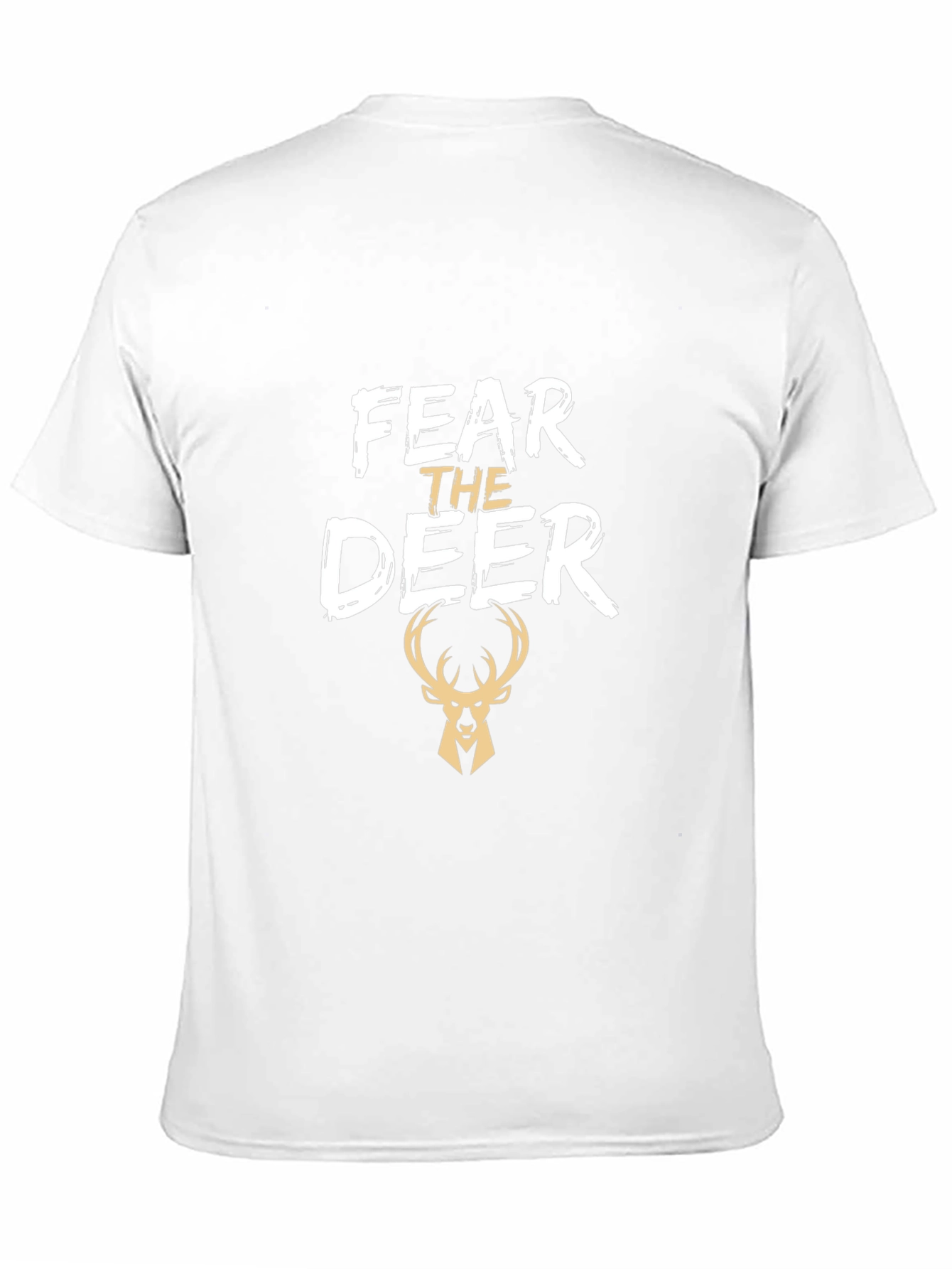 Fear the Deer Black T-Shirt